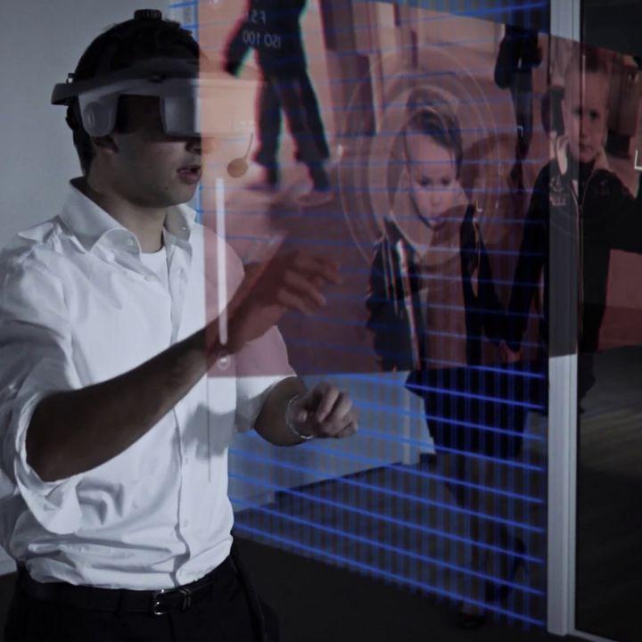 HSD virtual reality bril op